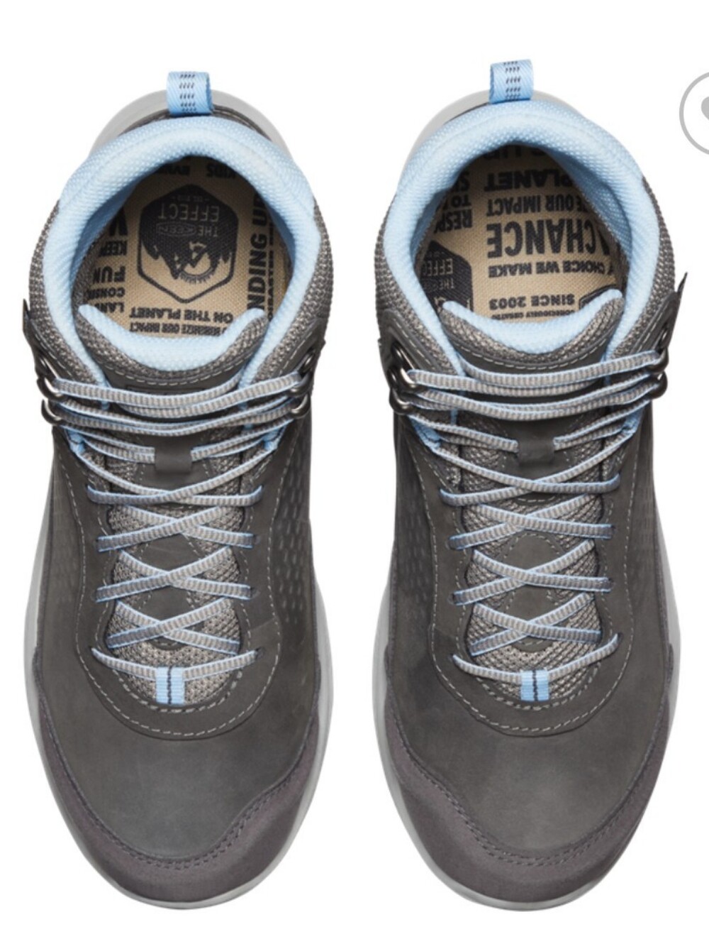 Keen terradora explorer waterproof hiking boot women Sz 7 M steel grey clear sky - Picture 5 of 13